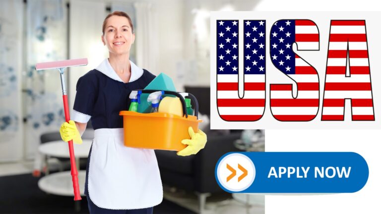 Best USA Cleaning Jobs to Apply for with Visa Sponsorship